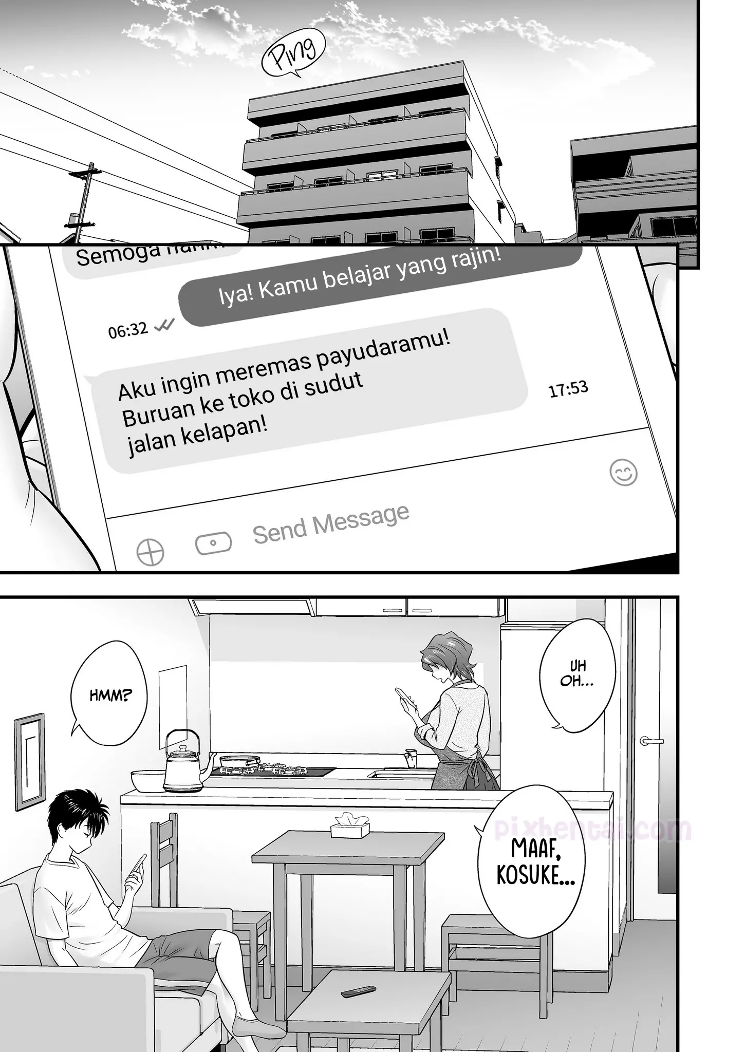 Komik hentai xxx manga sex bokep Haha ga tomo Kano ni nattanode Chapter 4 page 2